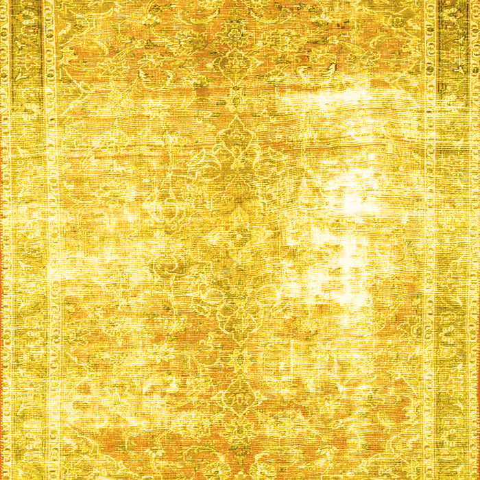 Persian Yellow Traditional Rug, tr3655yw