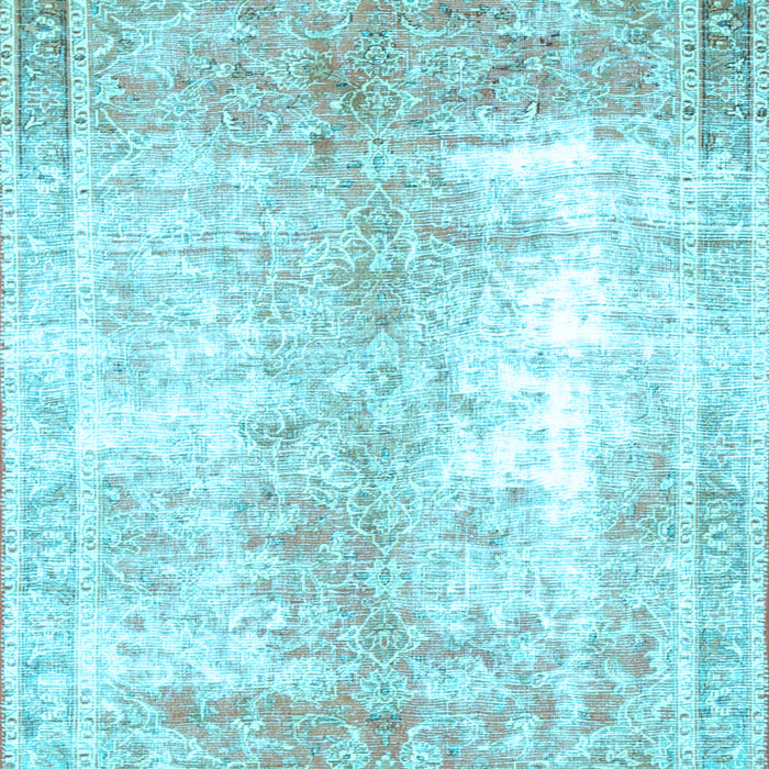 Persian Light Blue Traditional Rug, tr3655lblu