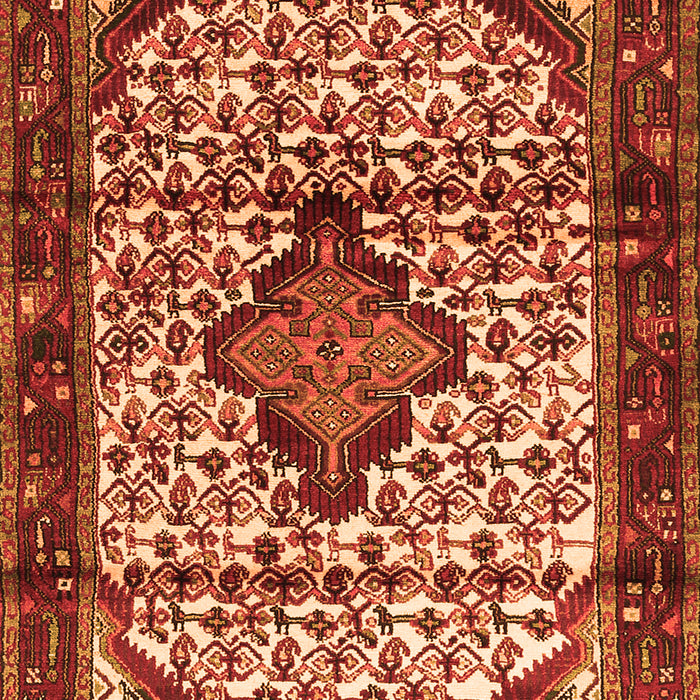 Persian Orange Traditional Rug, tr3656org
