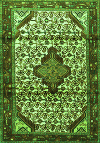 Persian Green Traditional Rug, tr3656grn