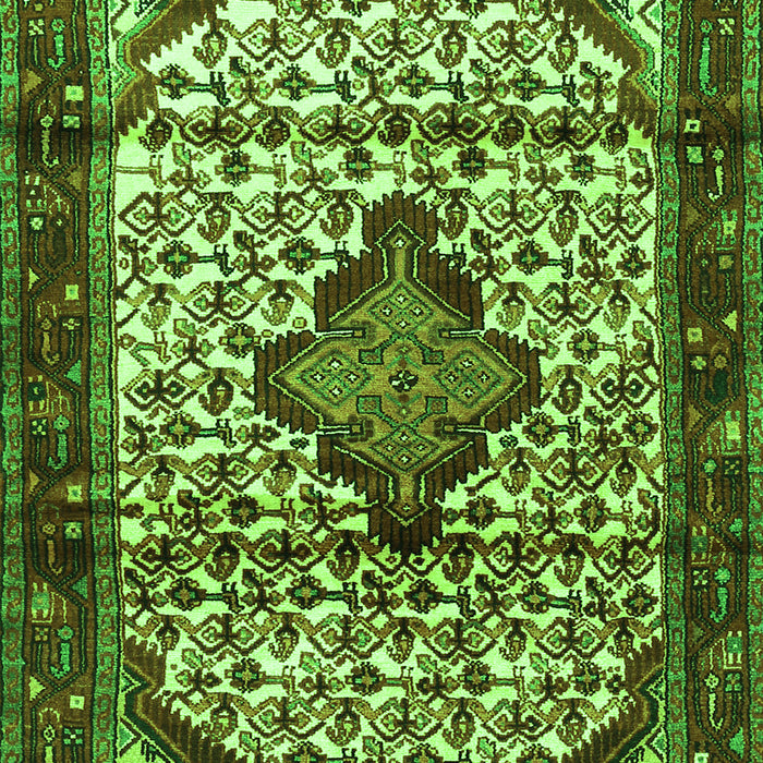 Persian Green Traditional Rug, tr3656grn
