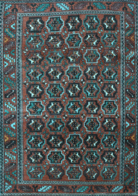 Persian Light Blue Traditional Rug, tr3657lblu