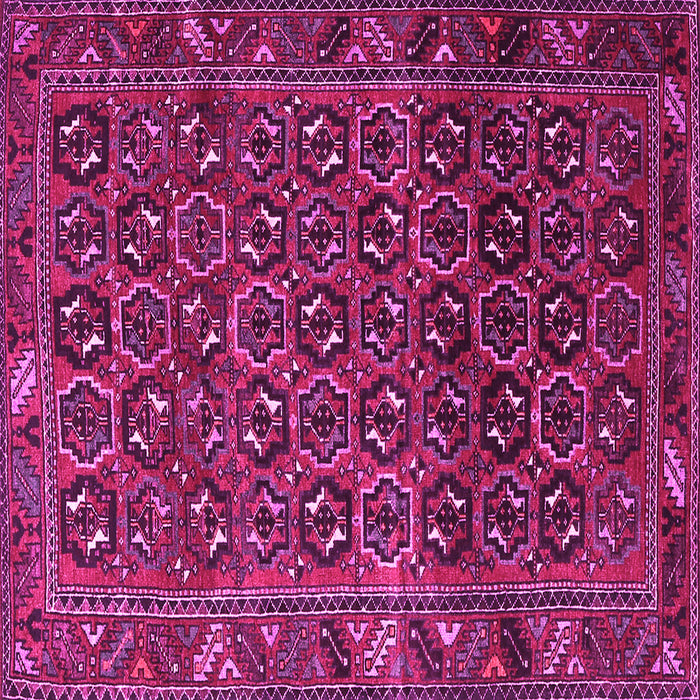 Square Persian Pink Traditional Rug, tr3657pnk