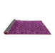 Sideview of Persian Purple Traditional Rug, tr3657pur