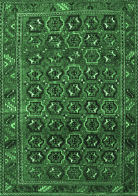 Persian Emerald Green Traditional Rug, tr3657emgrn