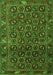 Persian Green Traditional Rug, tr3657grn