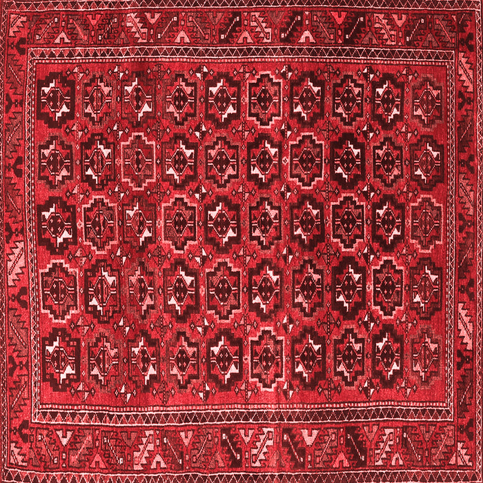 Machine Washable Persian Red Traditional Rug, wshtr3657red