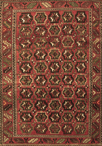 Persian Brown Traditional Rug, tr3657brn