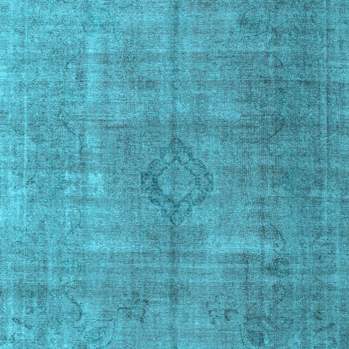 Machine Washable Persian Light Blue Traditional Rug, wshtr3658lblu