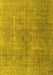 Persian Yellow Traditional Rug, tr3658yw