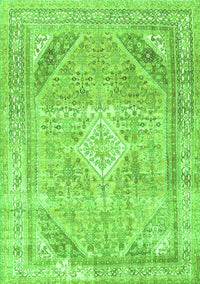Persian Green Traditional Rug, tr3659grn