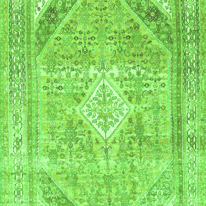 Persian Green Traditional Rug, tr3659grn