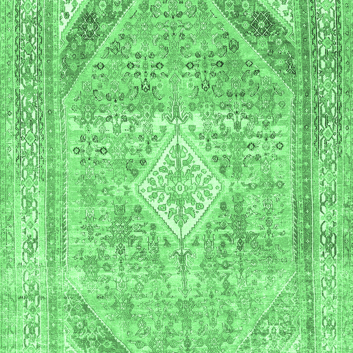 Persian Emerald Green Traditional Rug, tr3659emgrn