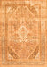 Persian Orange Traditional Rug, tr3659org
