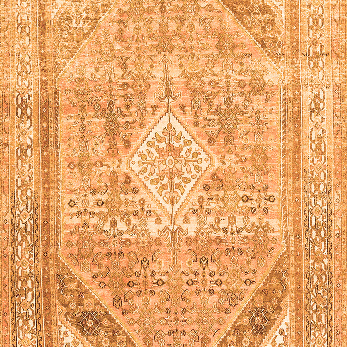 Persian Orange Traditional Rug, tr3659org