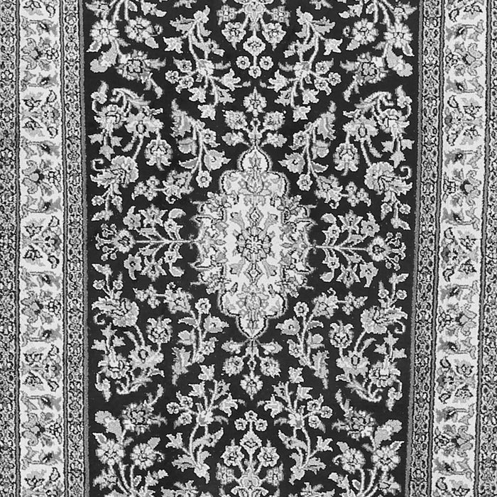 Medallion Gray Traditional Rug, tr365gry