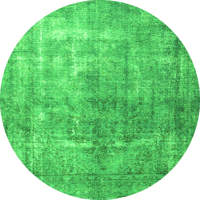 Machine Washable Persian Green Bohemian Area Rugs, wshtr3660grn