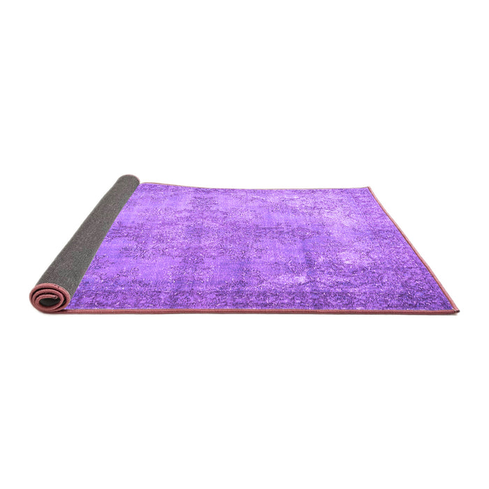 Sideview of Persian Purple Traditional Rug, tr3661pur