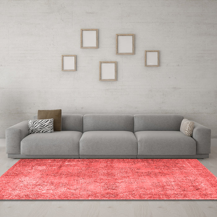 Traditional Red Washable Rugs