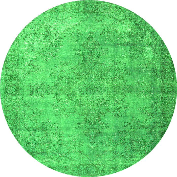 Machine Washable Persian Green Traditional Area Rugs, wshtr3661grn