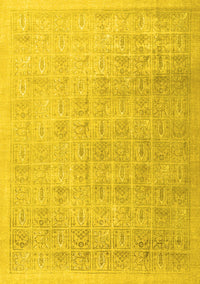 Persian Yellow Traditional Rug, tr3662yw