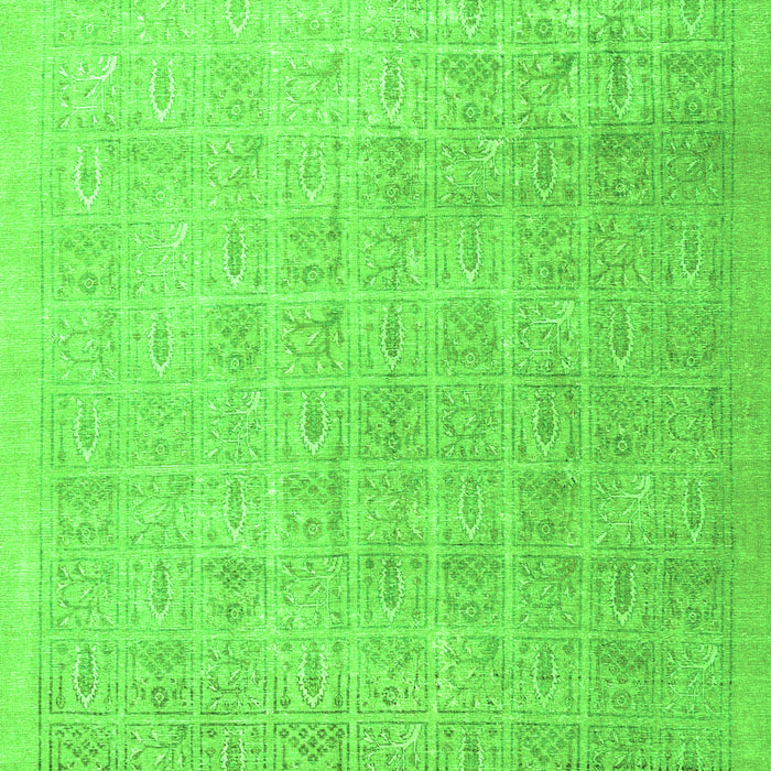 Persian Green Traditional Rug, tr3662grn