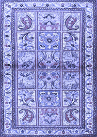 Persian Blue Traditional Rug, tr3664blu