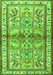 Persian Green Traditional Rug, tr3664grn