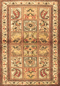 Persian Brown Traditional Rug, tr3664brn