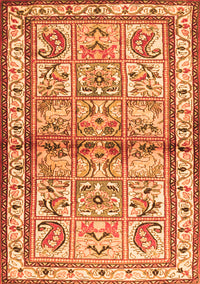 Persian Orange Traditional Rug, tr3664org