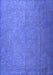 Machine Washable Persian Blue Bohemian Rug, wshtr3665blu