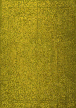 Persian Yellow Bohemian Rug, tr3665yw