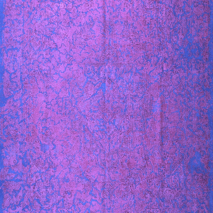 Machine Washable Persian Purple Bohemian Area Rugs, wshtr3665pur