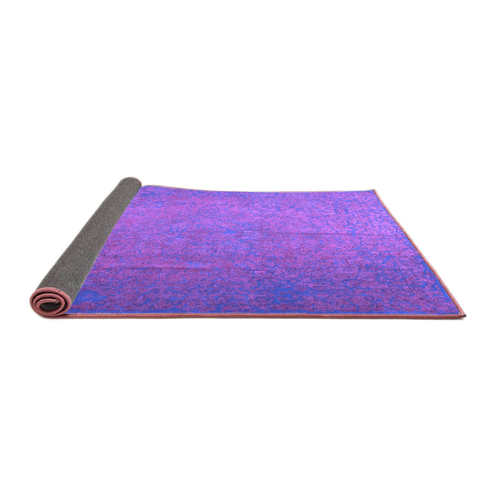 Sideview of Persian Purple Bohemian Rug, tr3665pur