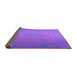 Sideview of Persian Purple Bohemian Rug, tr3665pur