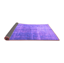 Sideview of Persian Purple Bohemian Rug, tr3666pur