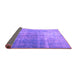 Sideview of Persian Purple Bohemian Rug, tr3666pur