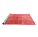 Bohemian Red Washable Rugs