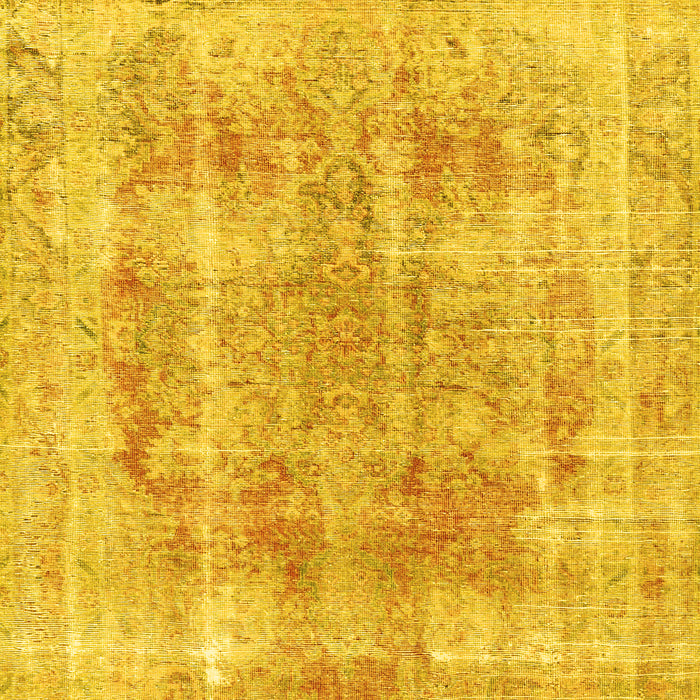Persian Yellow Traditional Rug, tr3667yw