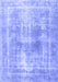 Persian Blue Traditional Rug, tr3668blu