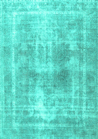 Persian Turquoise Traditional Rug, tr3668turq