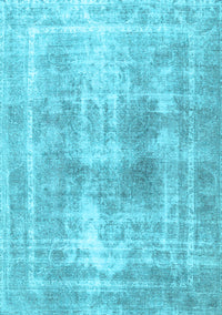 Persian Light Blue Traditional Rug, tr3668lblu