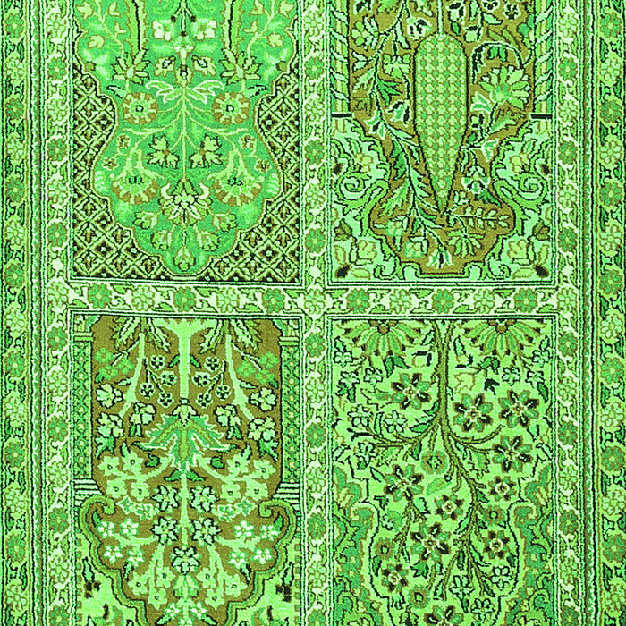 Persian Green Traditional Rug, tr366grn