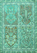 Persian Turquoise Traditional Rug, tr366turq