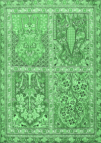 Persian Emerald Green Traditional Rug, tr366emgrn