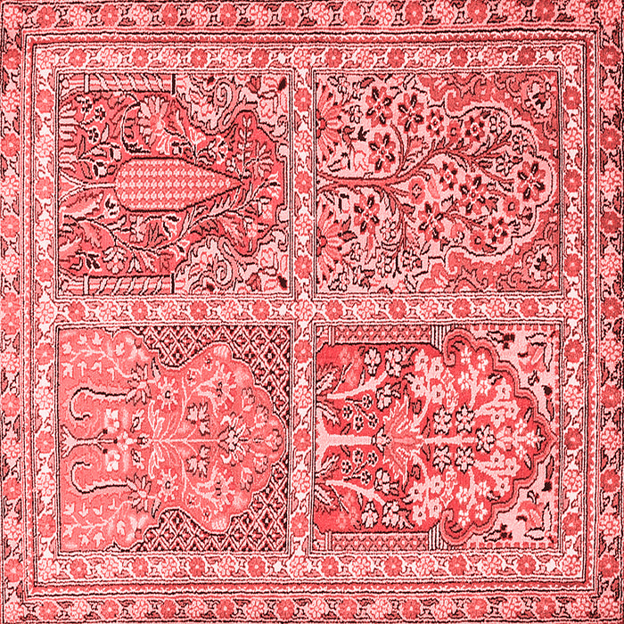 Machine Washable Persian Red Traditional Rug, wshtr366red