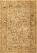 Machine Washable Persian Brown Traditional Rug, wshtr3670brn