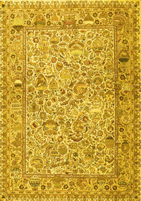 Persian Yellow Traditional Rug, tr3670yw