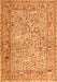 Persian Orange Traditional Rug, tr3670org