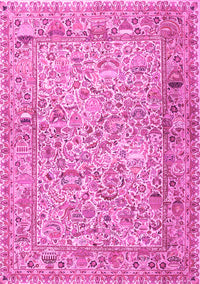 Persian Pink Traditional Rug, tr3670pnk